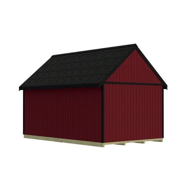 Best barns Hampton 12×16 Wood Storage Shed Kit Installation Included - Image 10